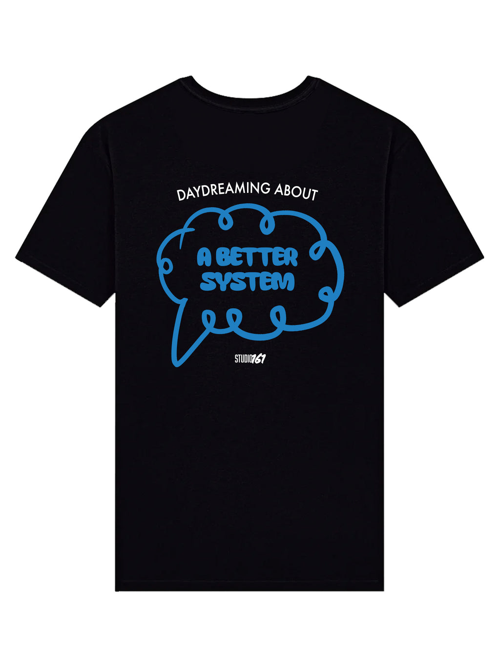 Daydream T-Shirt Black saphir back