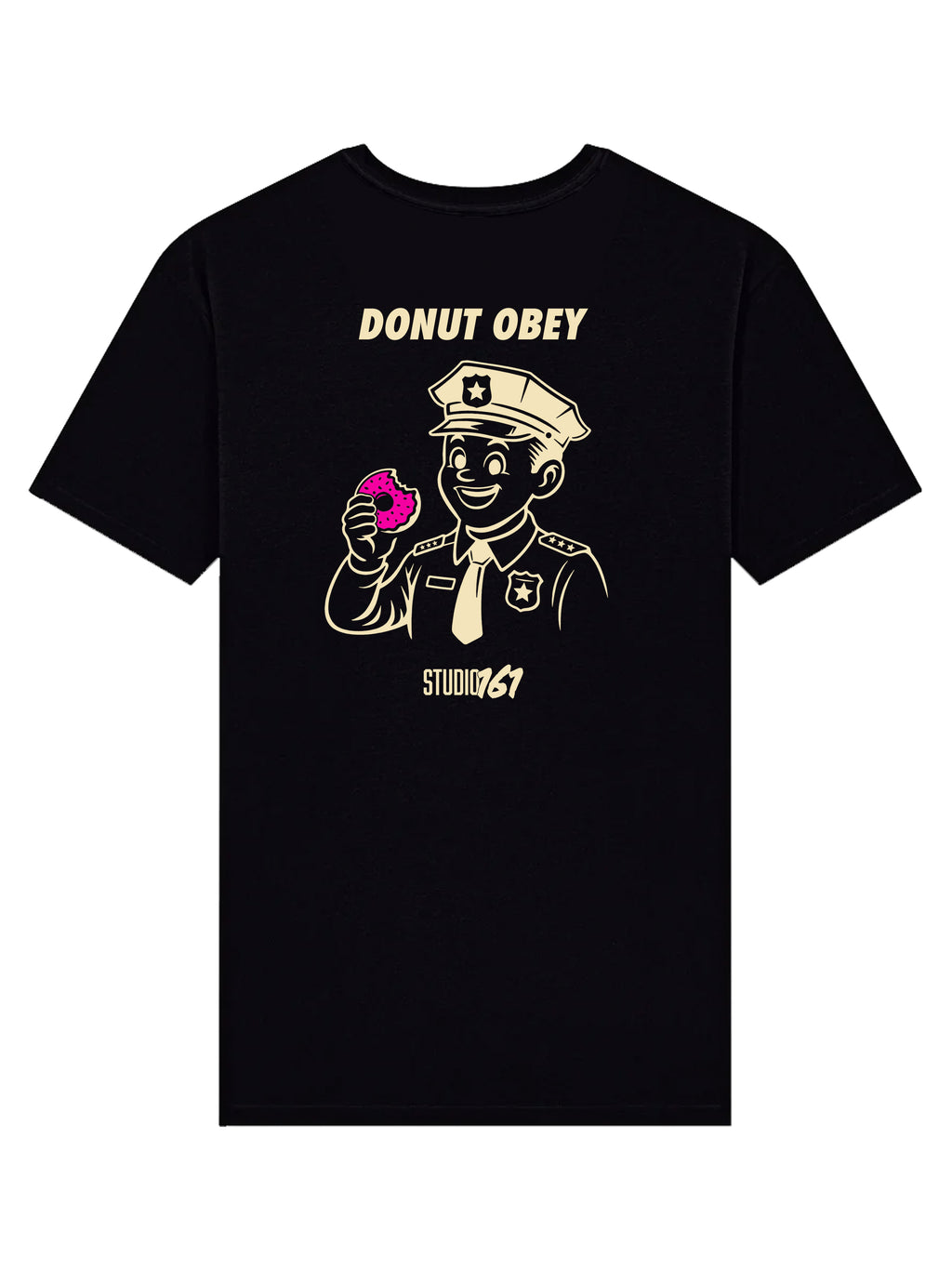 Donut Obey Oversized T-Shirt