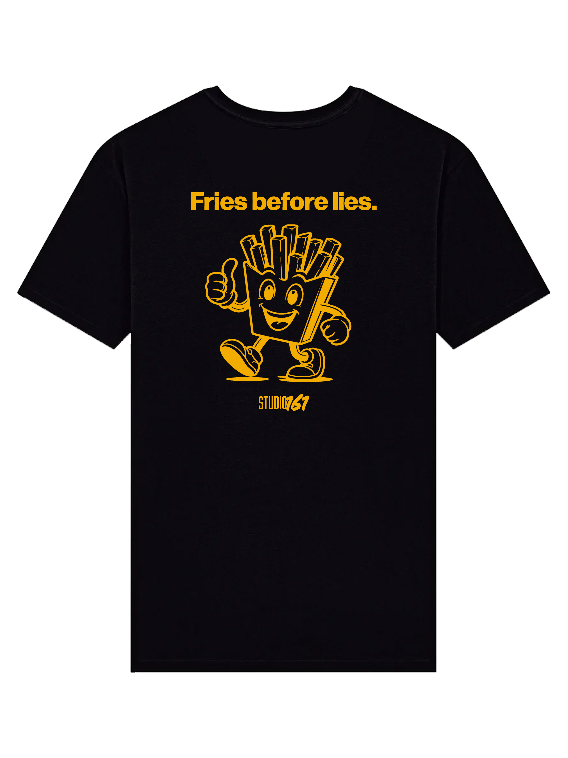 Fries before lies Oversized T-Shirt