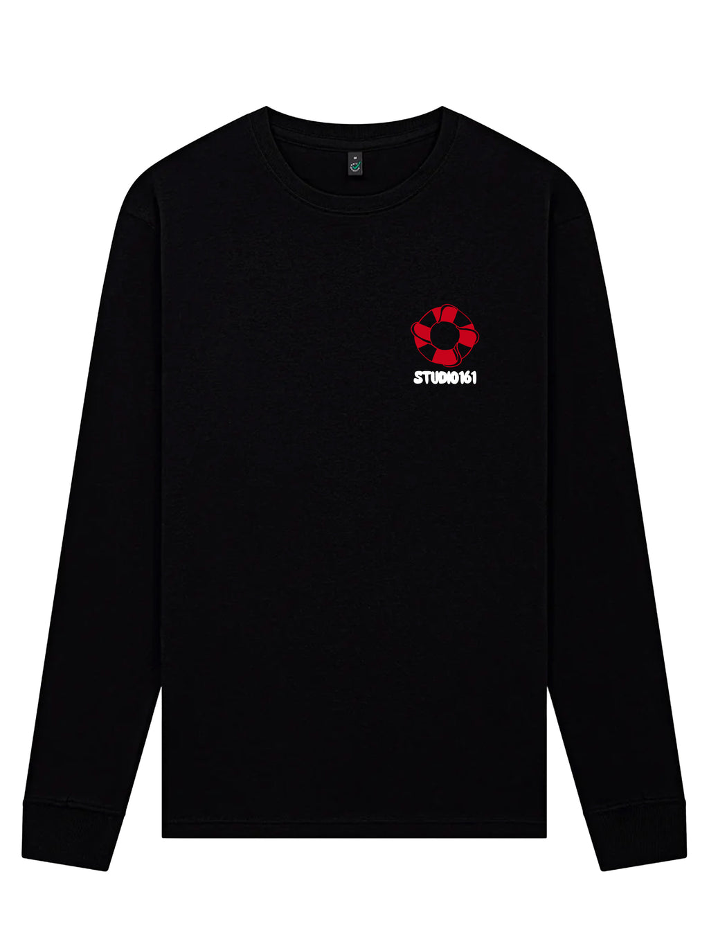 LNOB Longsleeve Black alerta front