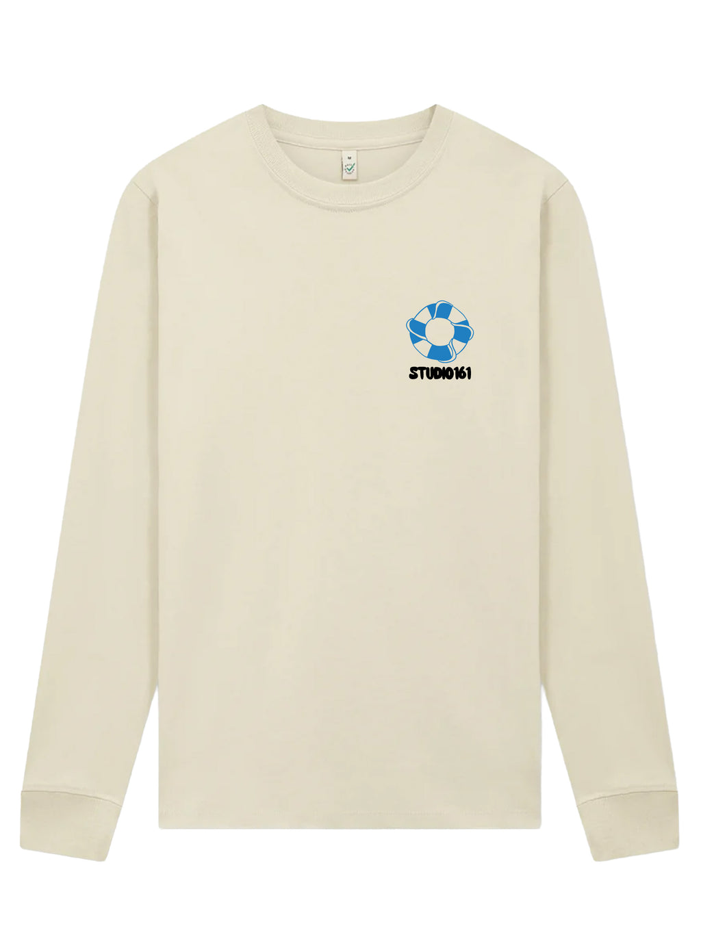 LNOB Longsleeve Bone saphir front