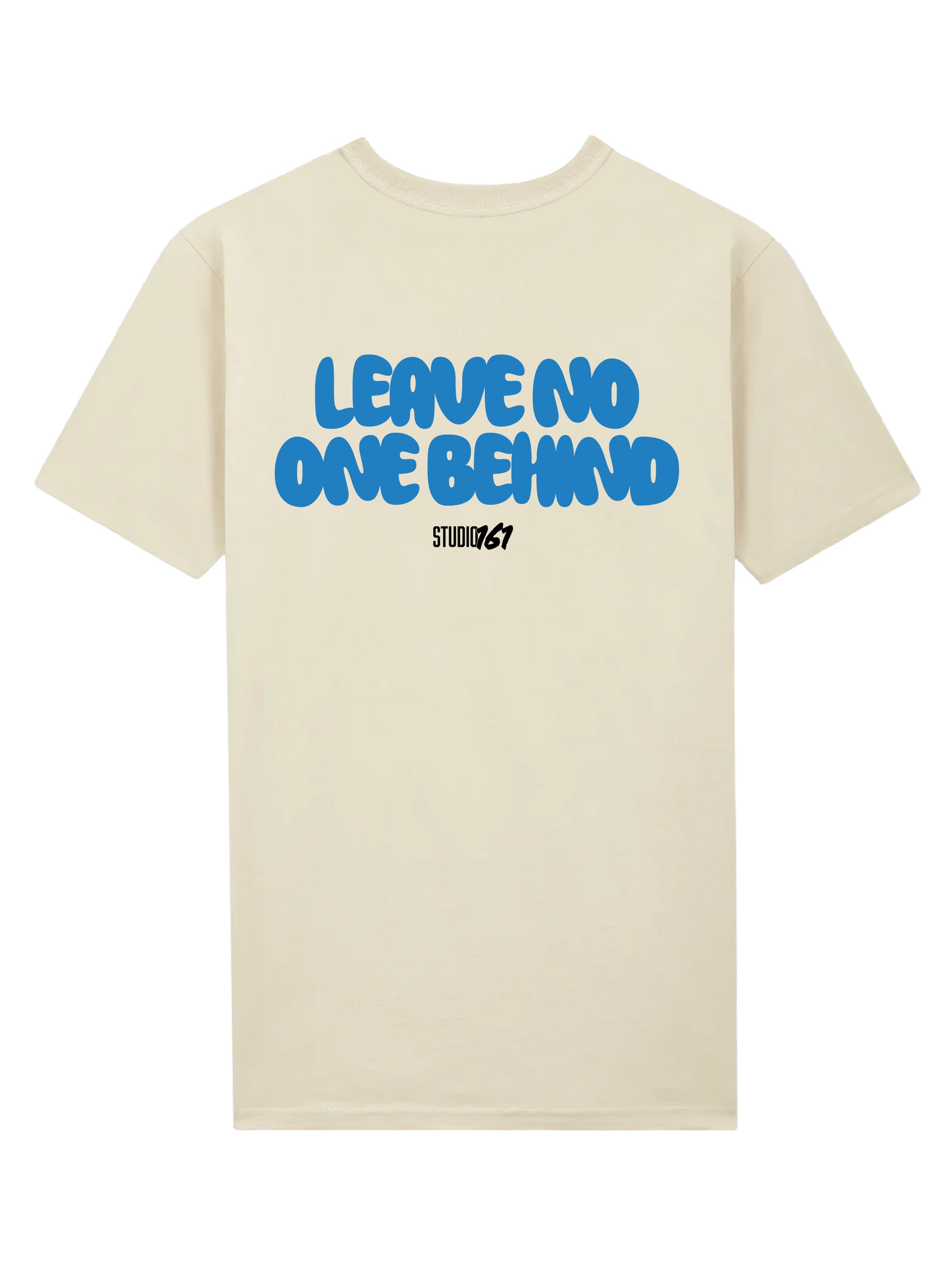 LNOB T-Shirt Bone saphir back