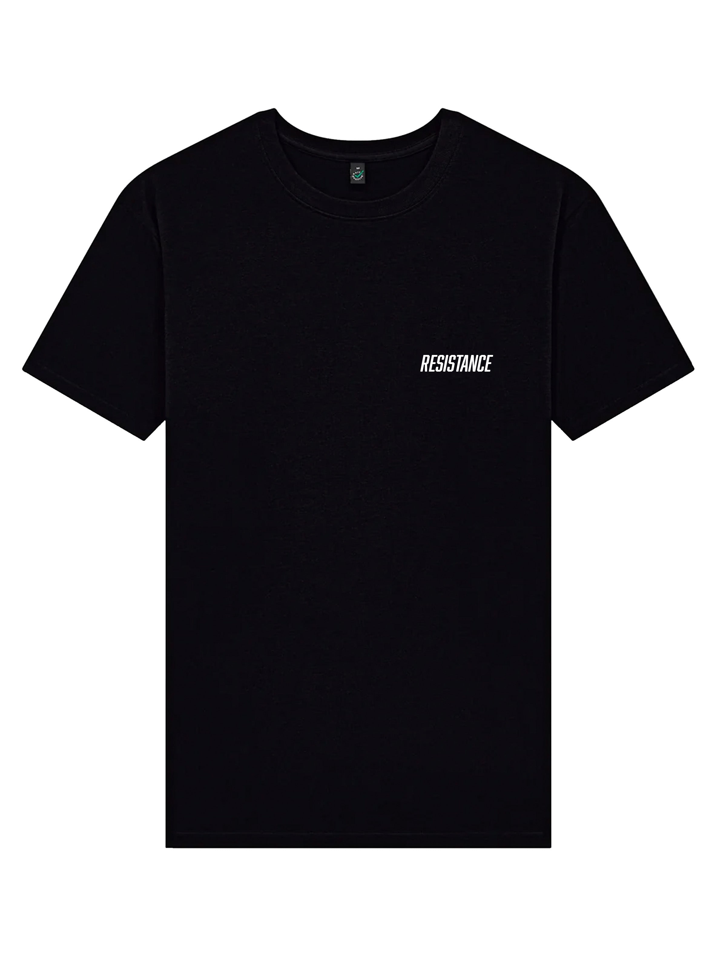 Resistance Oversize T-Shirt Black front