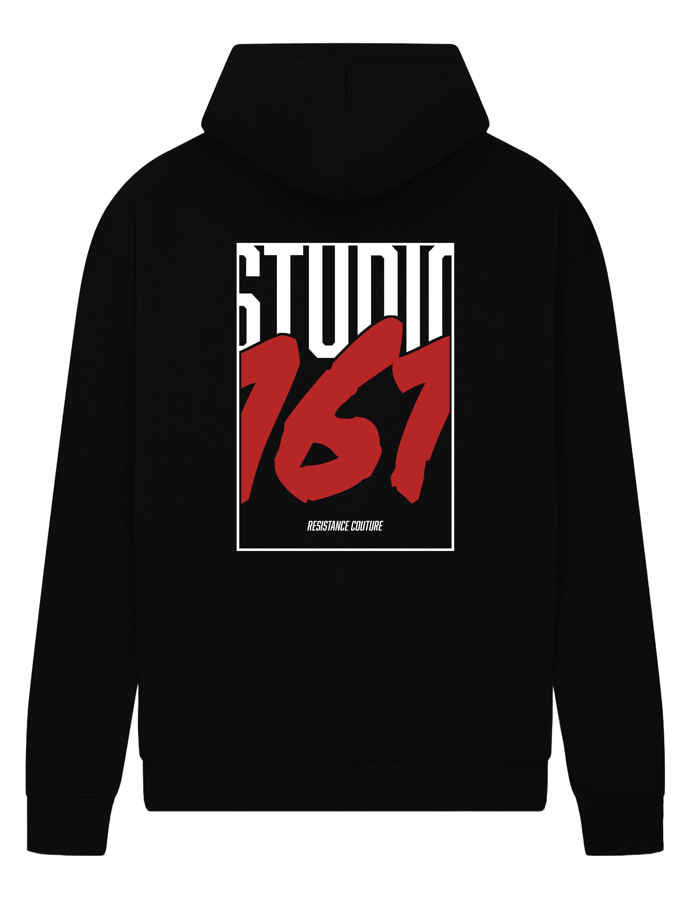 Portrait Hoodie Black back