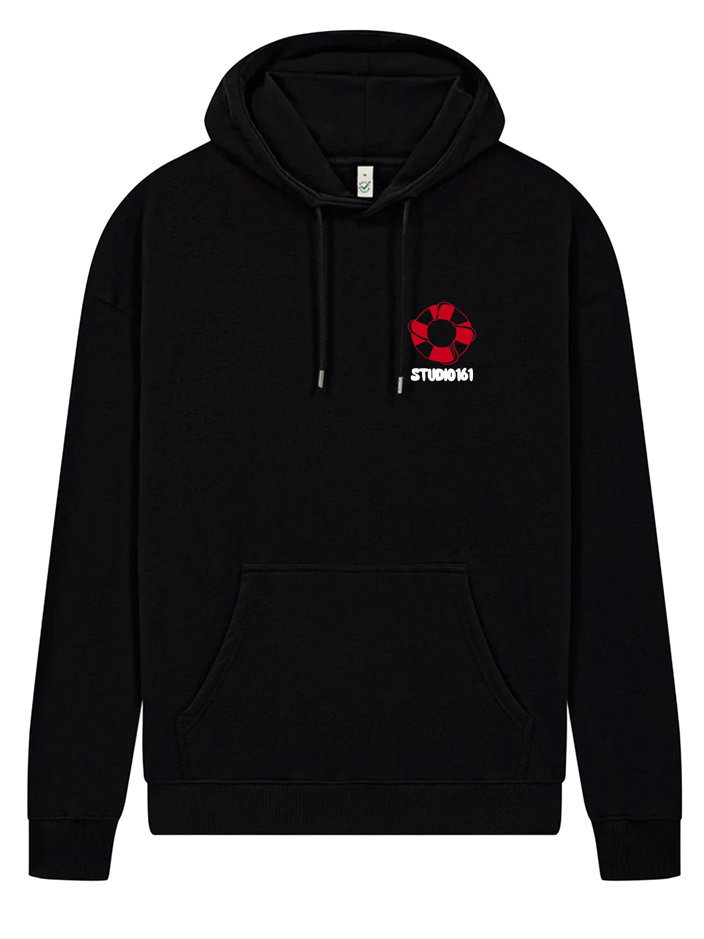 LNOB Hoodie Black alerta front