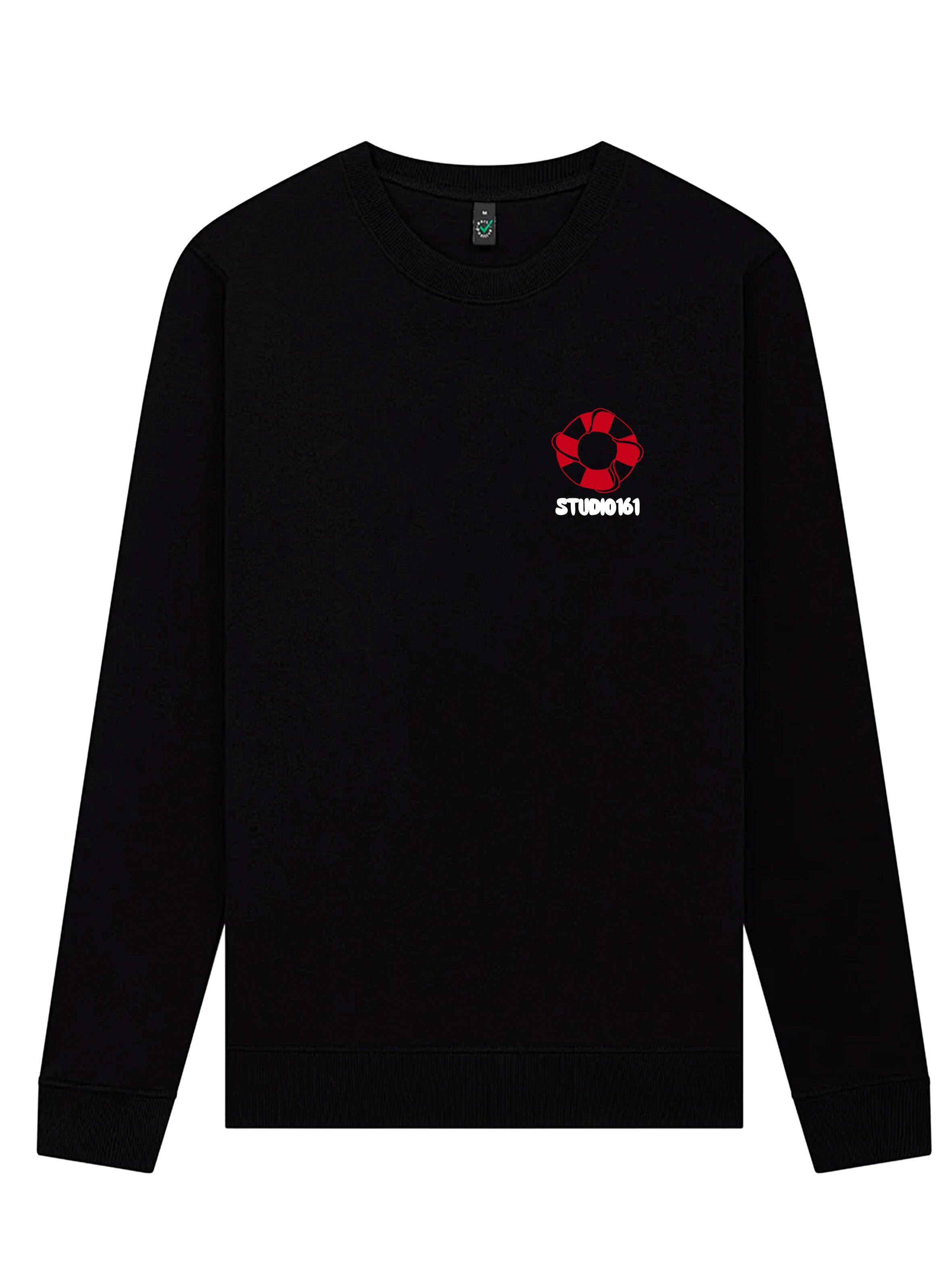 LNOB Sweater Black alerta front