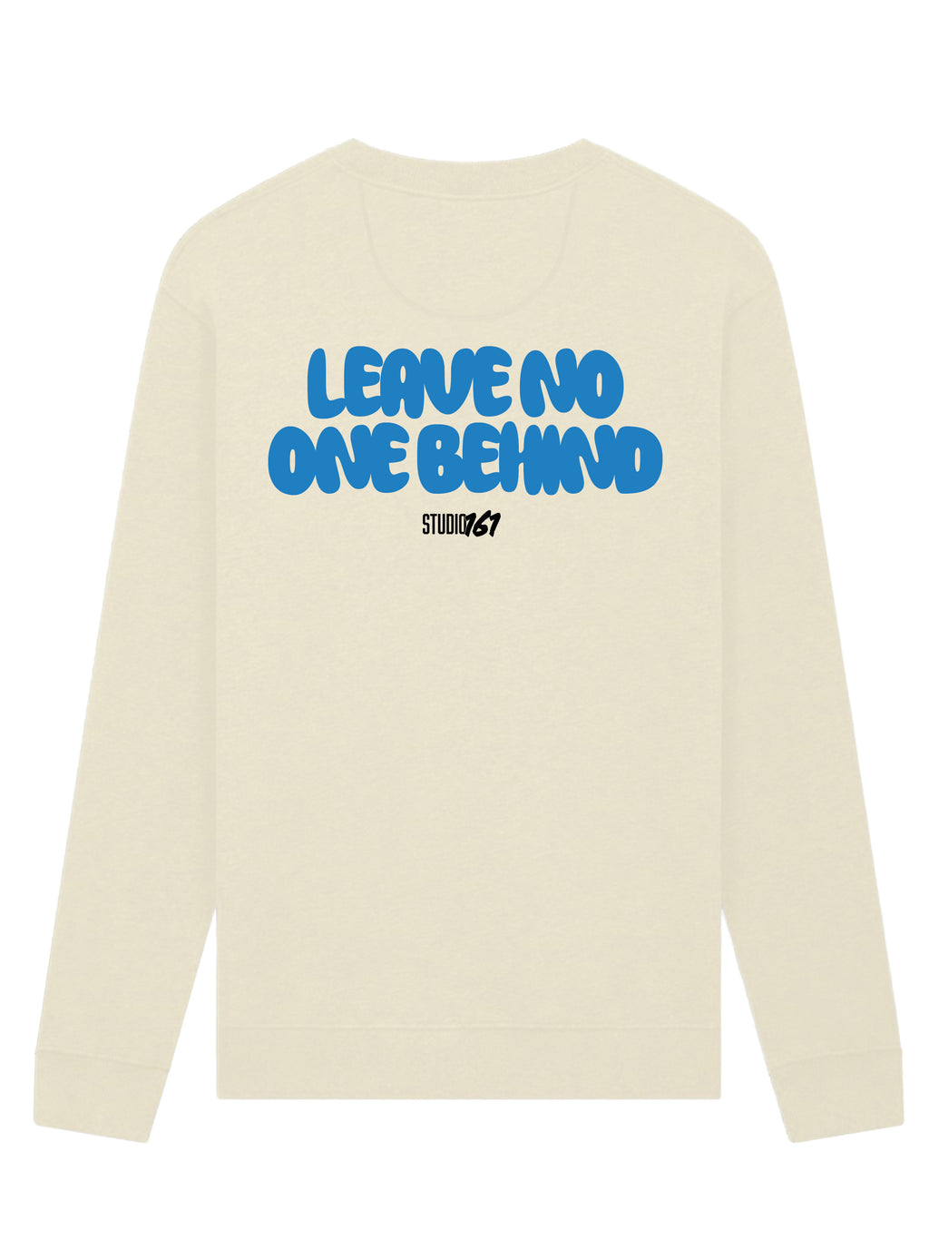LNOB Sweater Bone saphir back