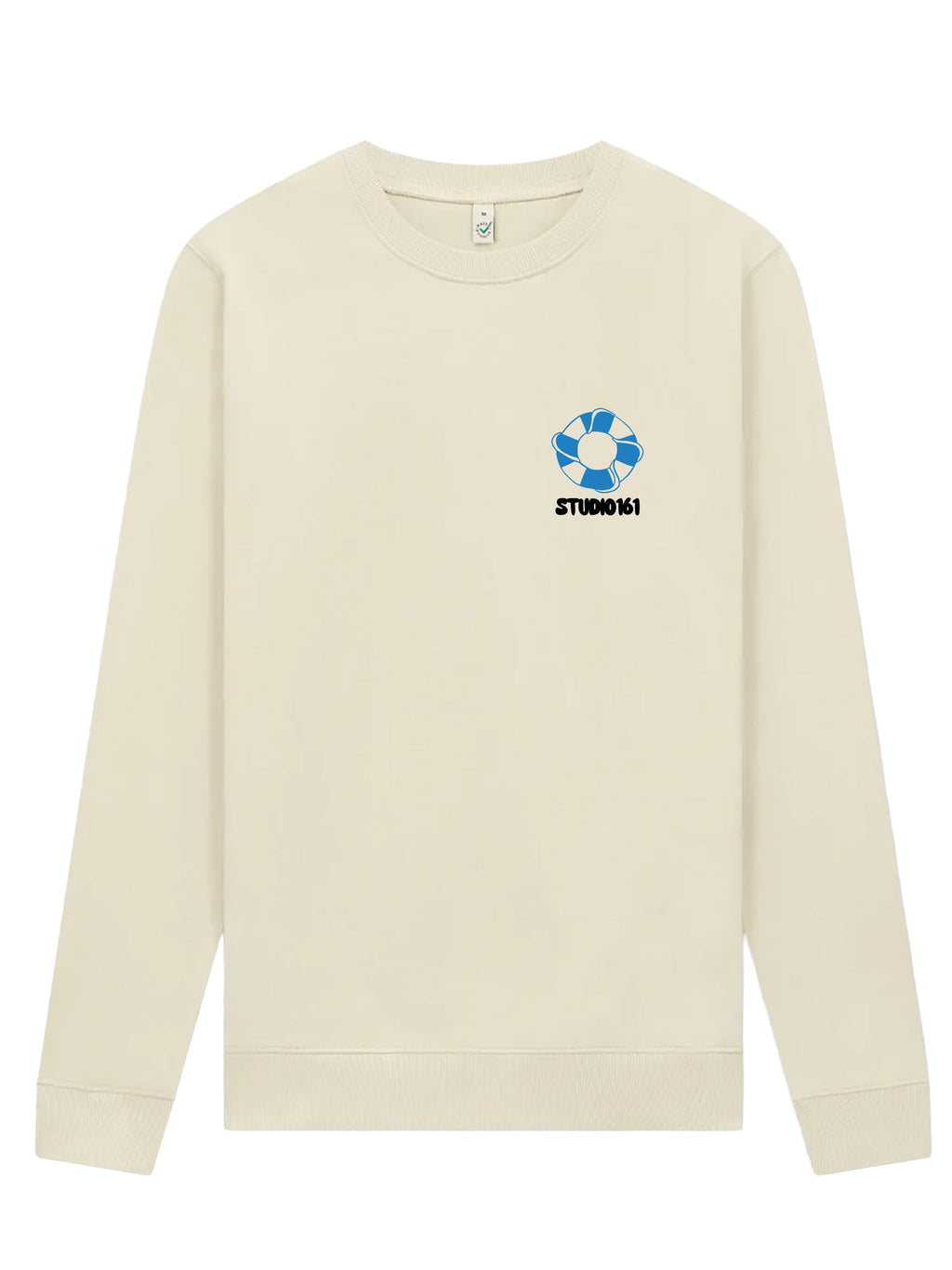 LNOB Sweater Bone saphir front