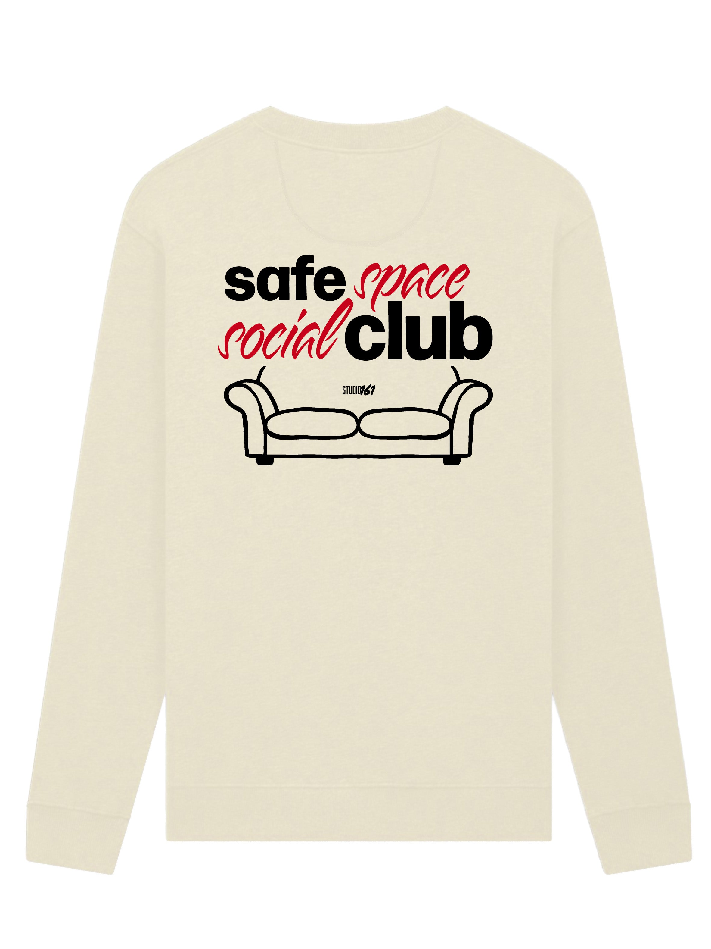SafeSpace Sweater Bone alerta back