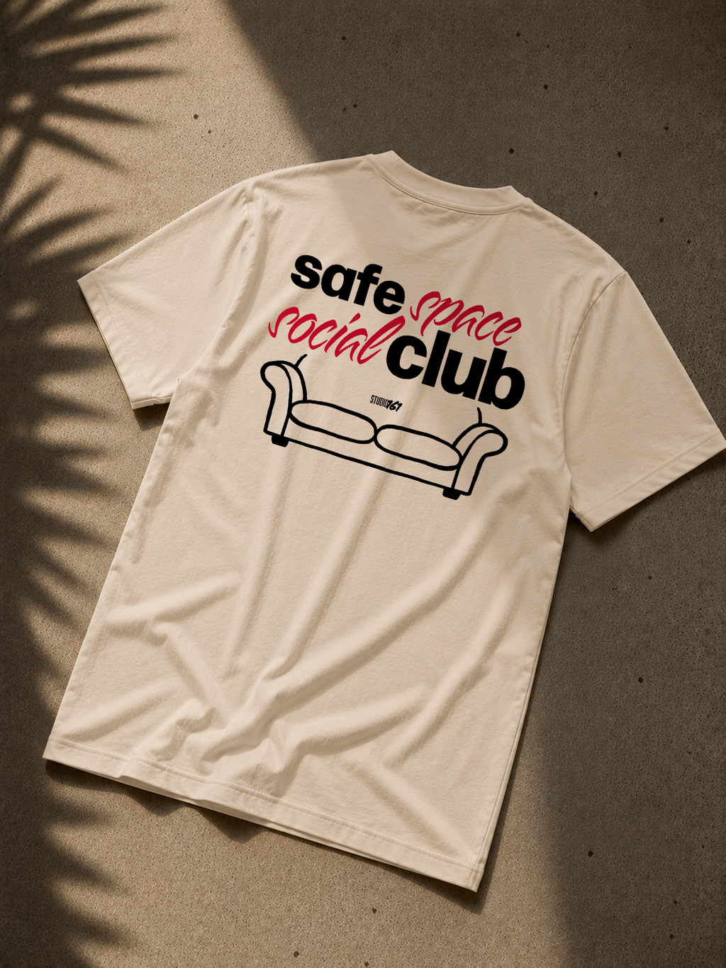Safe Space Social Club - Oversized T-Shirt