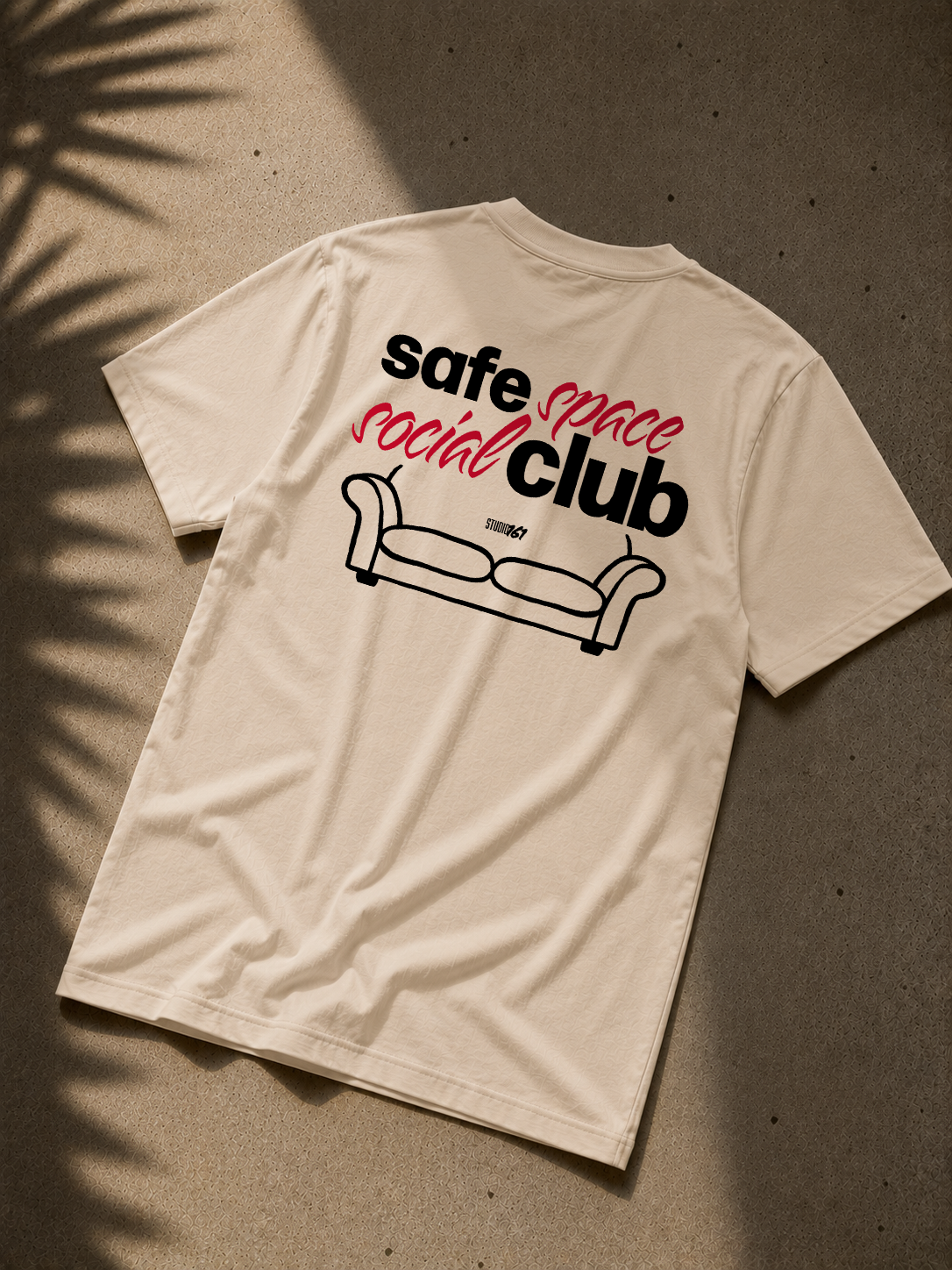 Safe Space Social Club - Oversized T-Shirt